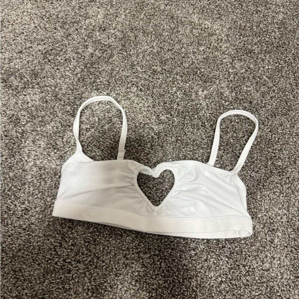 SKIMS Cream Heart Detail Bandeau